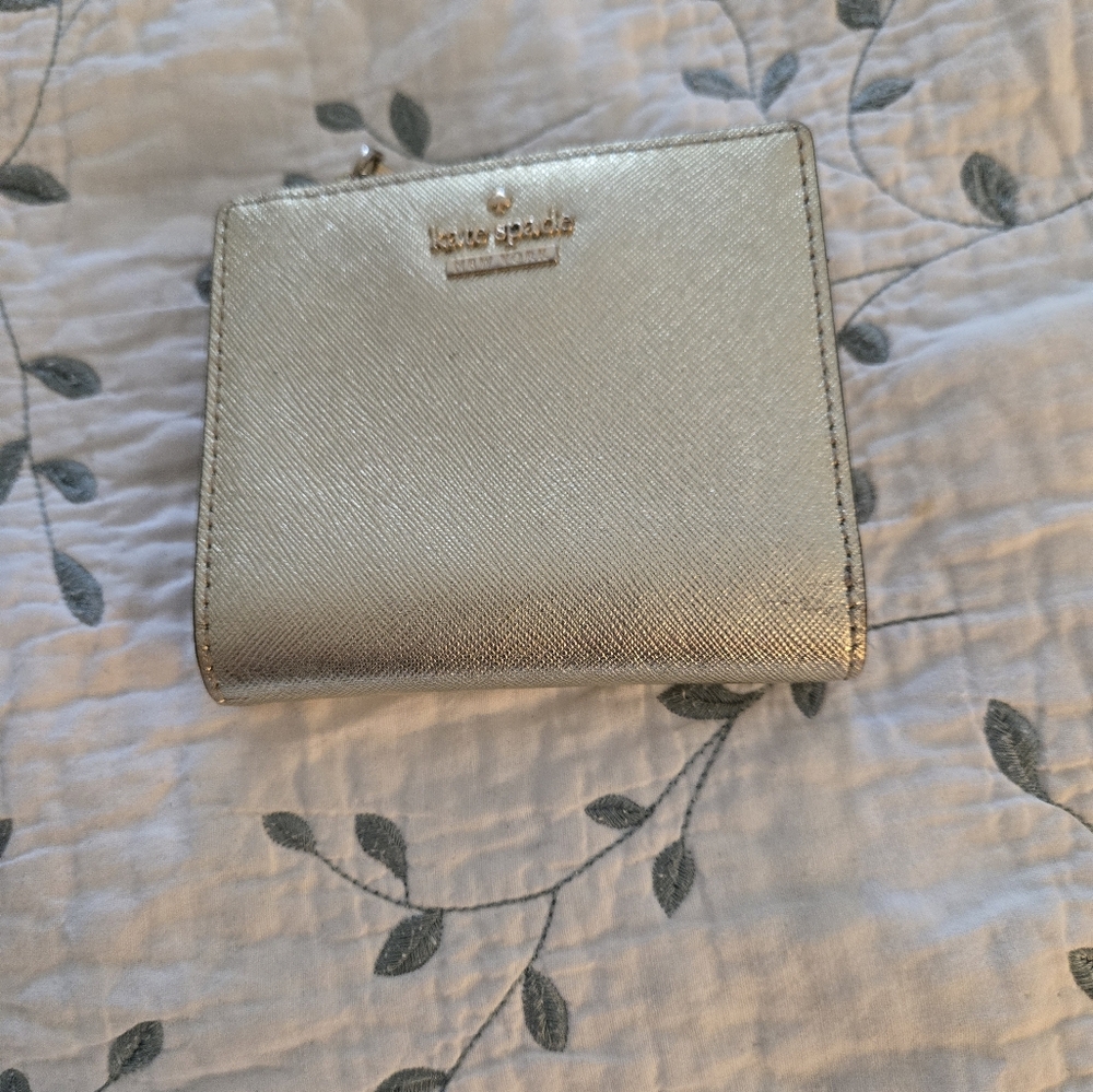 Kate Spade Gold Wallet